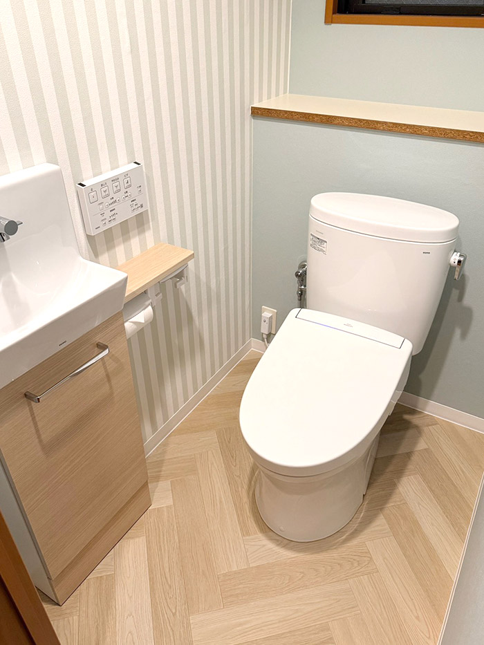 福岡市西区 Y様邸-トイレリフォーム施工後01