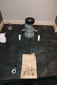 糸島市 H様邸-トイレリフォーム施工中01