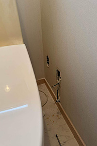 福岡市早良区 Y様邸-トイレリフォーム施工中01