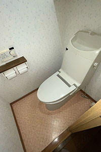 福岡市早良区 T様邸-トイレリフォーム施工前01