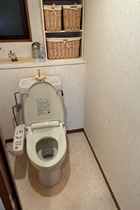 糸島市 H様邸-トイレリフォーム施工前02