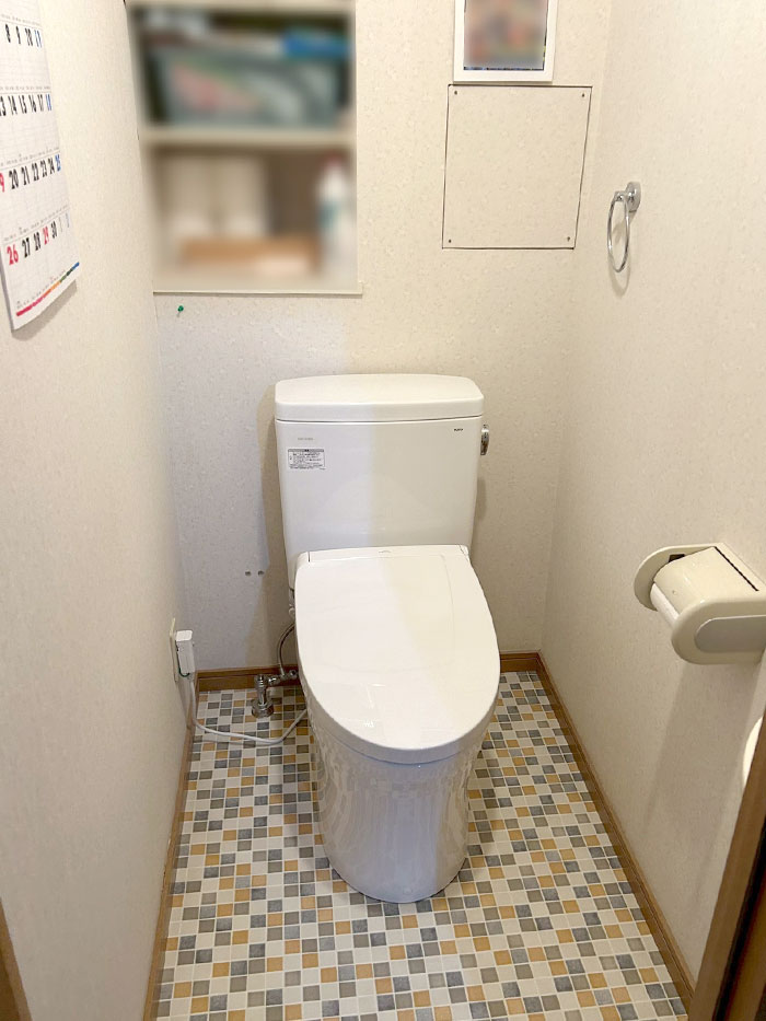福岡市早良区 Y様邸-トイレリフォーム施工後01
