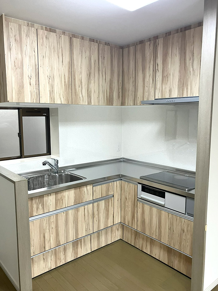 福山市 H様邸-キッチンリフォーム施工後01