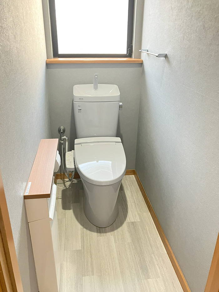 福山市 K様邸-トイレリフォーム施工後01