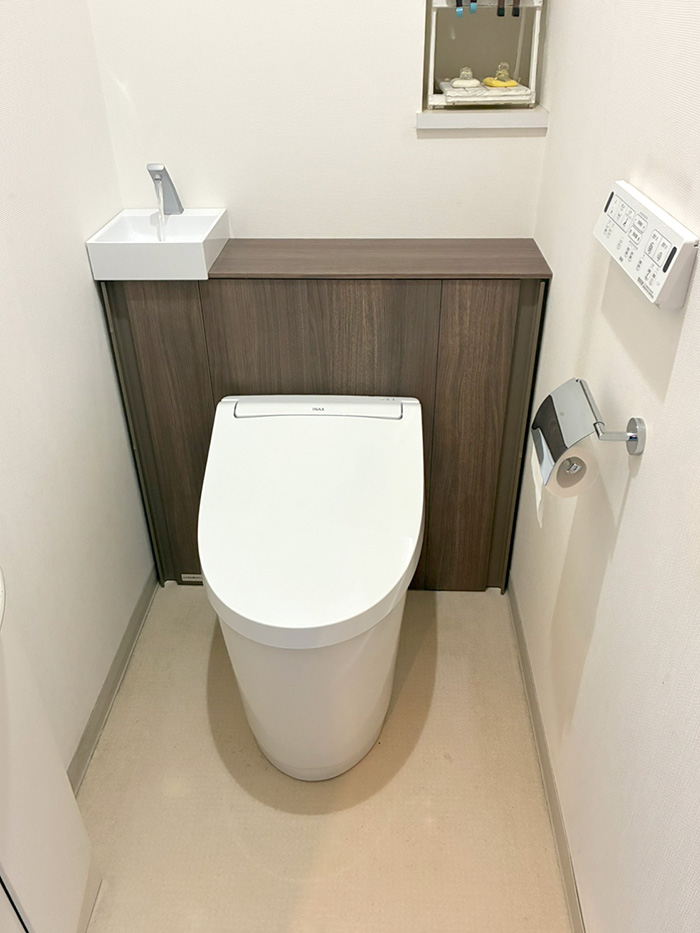 福山市 Y様邸-トイレリフォーム施工後01