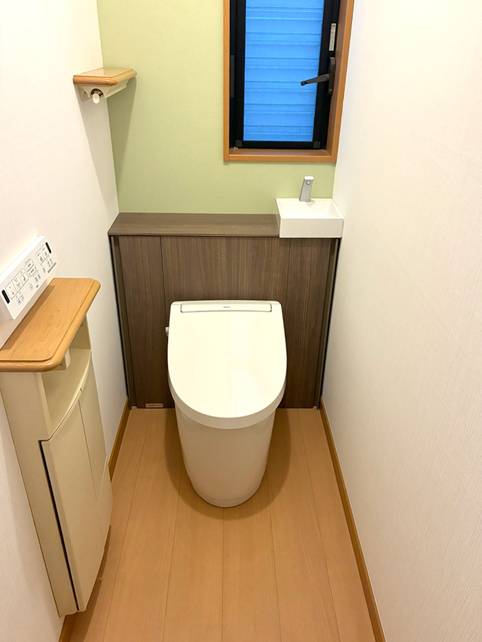  S様邸-トイレリフォーム, 内装リフォーム施工後01