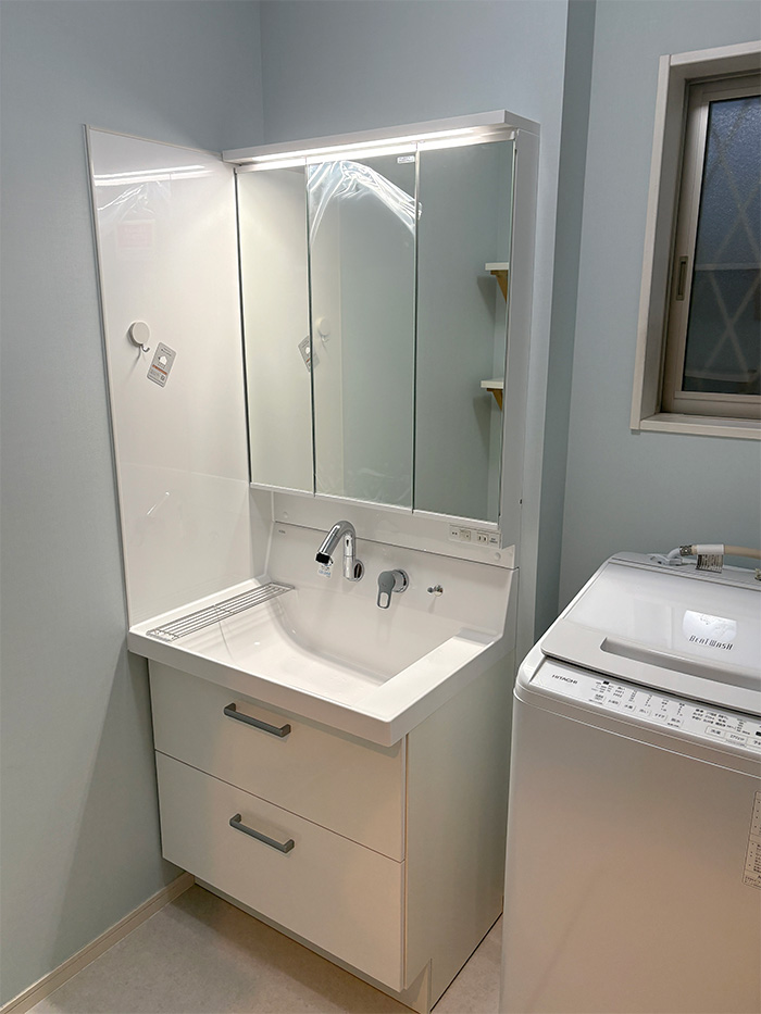 船橋市 M様邸-洗面リフォーム施工後03