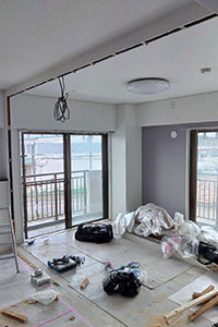 船橋市 N様邸-内装リフォーム施工中01