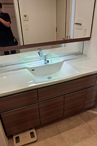 千葉市美浜区 G様邸-洗面リフォーム施工前08