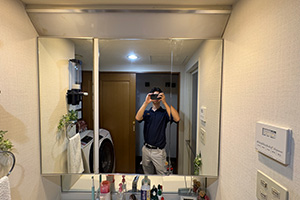 船橋市 T様邸-洗面リフォーム施工前01