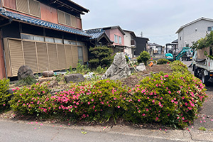 各務原市 A様邸-エクステリアリフォーム施工中01