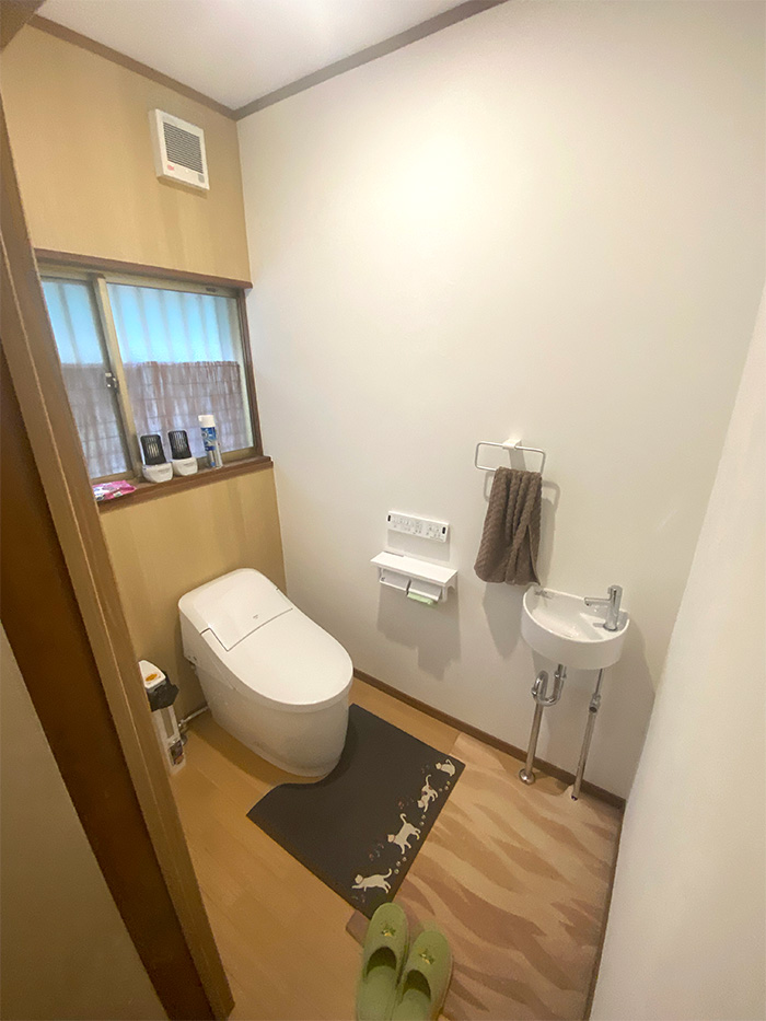 羽島郡岐南町 K様邸-トイレリフォーム施工後01
