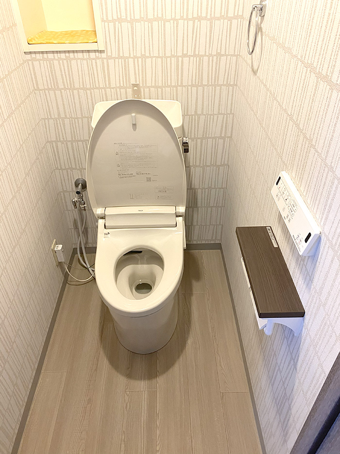 岐阜市 H様邸-トイレリフォーム施工後01