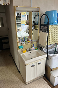 岐阜市 Y様邸-洗面リフォーム施工前01