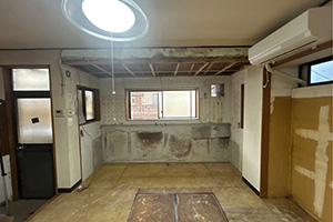 岐阜市 Y様邸-キッチンリフォーム施工中01