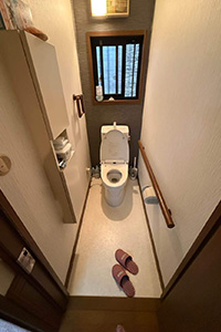 岐阜市 U様邸-トイレリフォーム施工前01