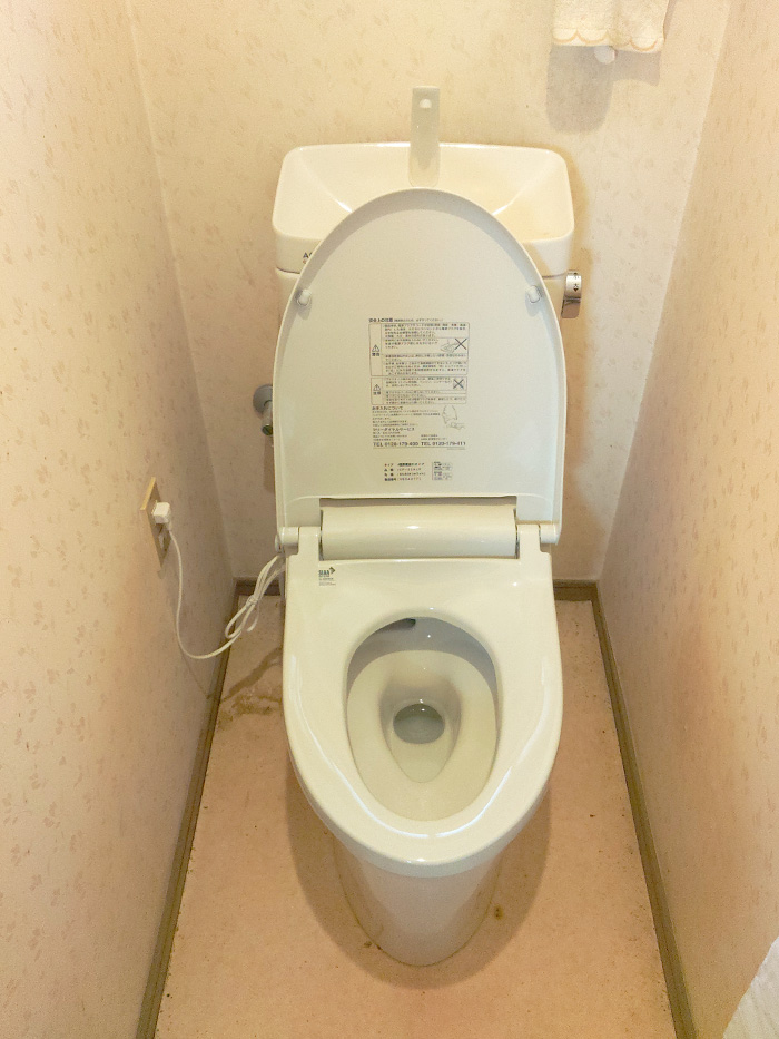 各務原市 N様邸-トイレリフォーム施工後01