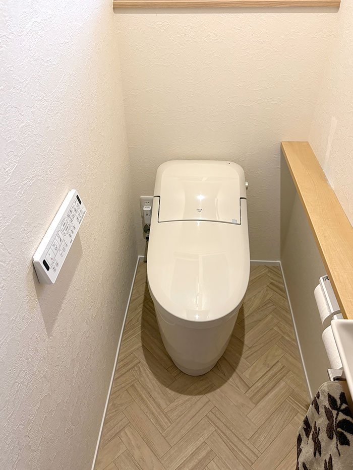 岐阜市 Y様邸-トイレリフォーム施工後01
