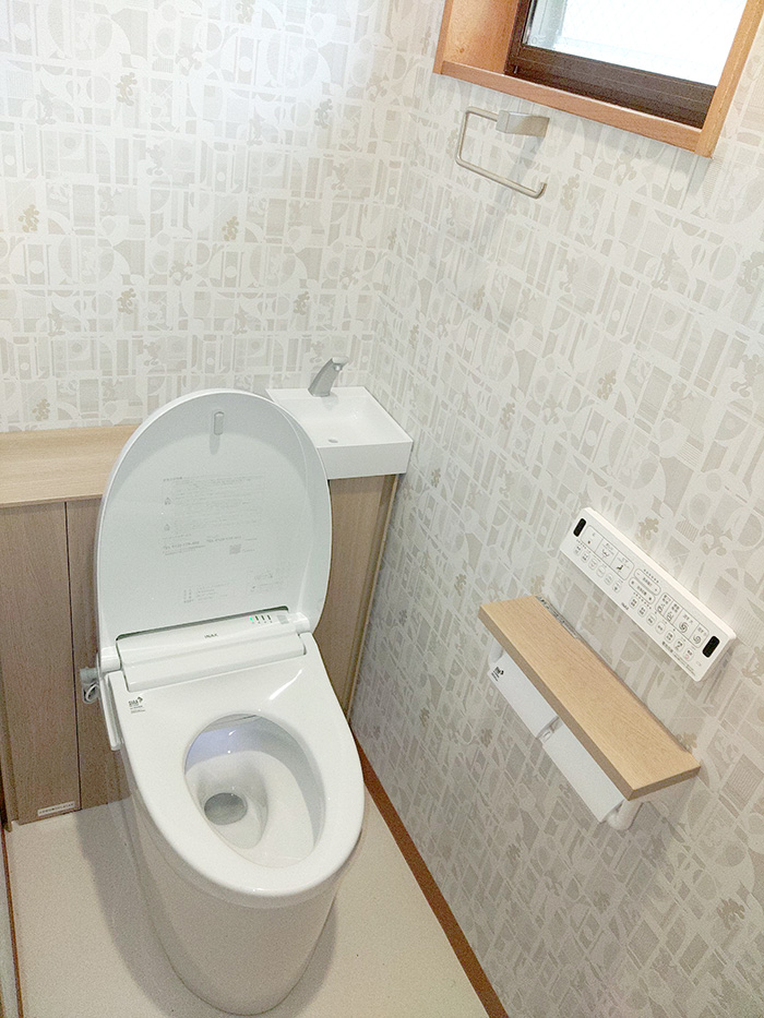 可児市 Y様邸-トイレリフォーム, 内装リフォーム施工後01