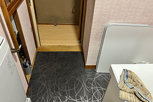 浜松市天竜区 M様邸-洗面リフォーム, トイレリフォーム施工前02