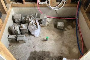 浜松市中央区 N様邸-バスルームリフォーム施工中01