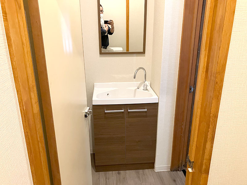 浜松市中央区 S様邸-洗面リフォーム施工後01
