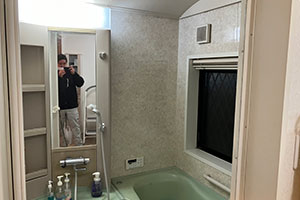 磐田市 H様邸-バスルームリフォーム施工前01