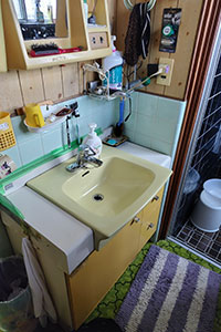 浜松市中央区 M様邸-洗面リフォーム施工前01