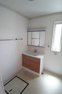 湖西市 F様邸-洗面リフォーム施工前01