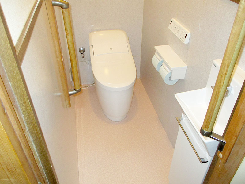 浜松市中央区 K様邸-トイレリフォーム施工後01