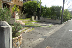 浜松市中央区 N様邸-エクステリアリフォーム施工前01