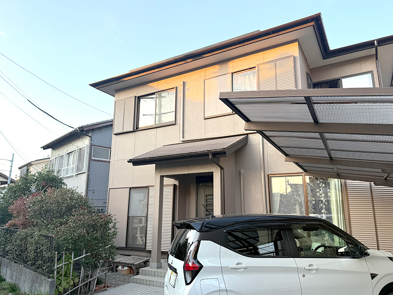 浜松市中央区 I様邸-外壁・屋根リフォーム施工後02