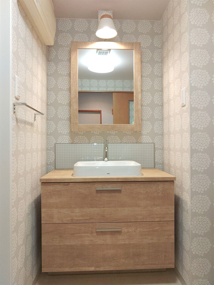 浜松市中央区 M様邸-洗面リフォーム施工後02