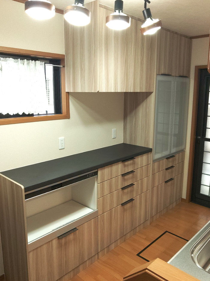 湖西市 K様邸-キッチンリフォーム施工後02