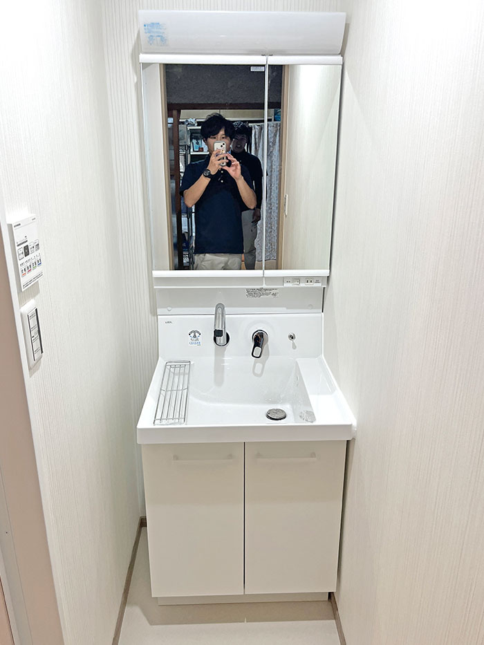 知多郡美浜町 K様邸-洗面リフォーム施工後03