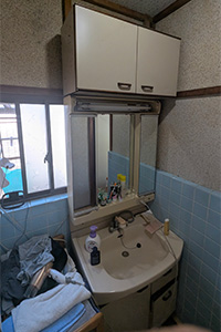 碧南市 M様邸-洗面リフォーム施工前01