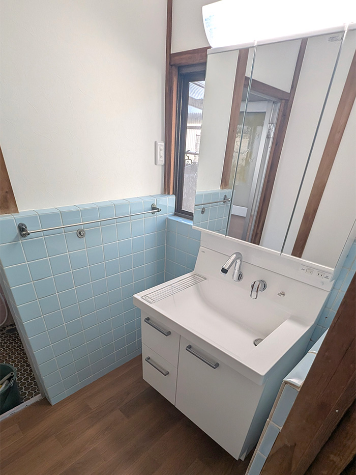 碧南市 M様邸-洗面リフォーム施工後01