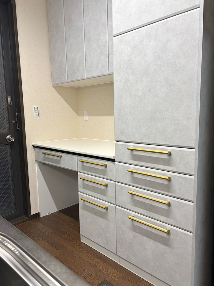 半田市 M様邸-キッチンリフォーム施工後01