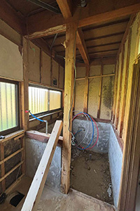 知多郡武豊町 S様邸-洗面リフォーム施工中03