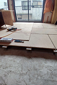 大田区 K様邸-内装リフォーム施工中01