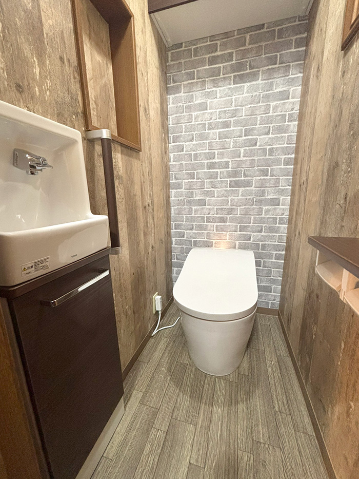 東大阪市 K様邸-トイレリフォーム施工後01
