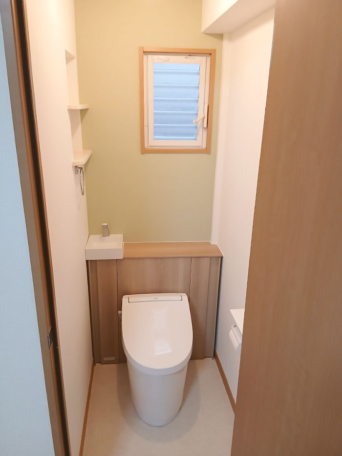 東大阪市 H様邸-トイレリフォーム施工後01