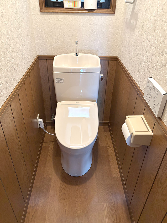 東大阪市 K様邸-トイレリフォーム施工後01