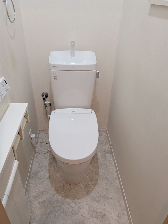東大阪市 S様邸-トイレリフォーム, 内装リフォーム施工後01