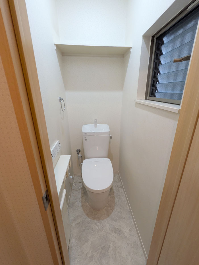 東大阪市 S様邸-トイレリフォーム, 内装リフォーム施工後02