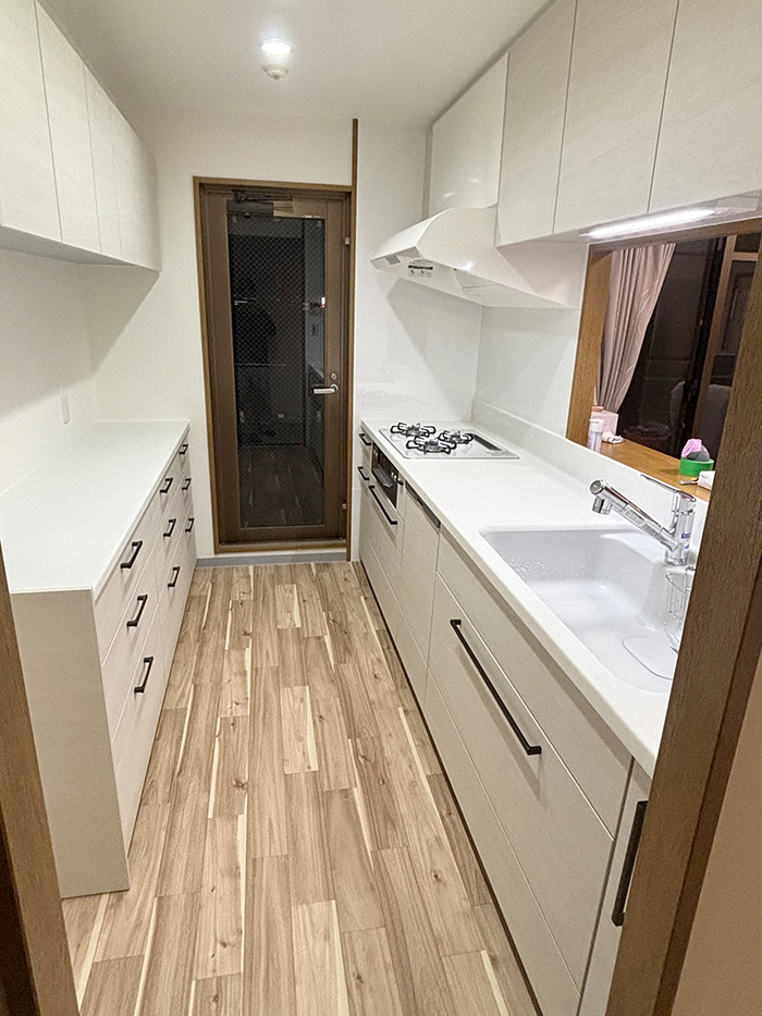 大東市 N様邸-キッチンリフォーム施工後01