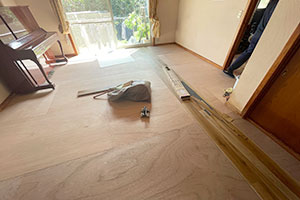 熊本市北区 M様邸-内装リフォーム施工中02