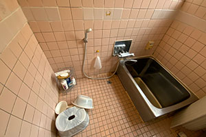 熊本市東区 T様邸-バスルームリフォーム施工前01