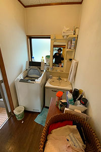 熊本市東区 T様邸-洗面リフォーム施工前02