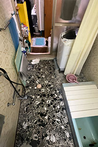 菊池市 S様邸-バスルームリフォーム, 洗面リフォーム施工前01